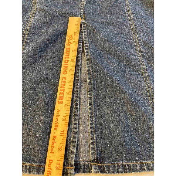 Kim Rogers maxi skirt denim Jean 8p petite - Picture 7 of 7
